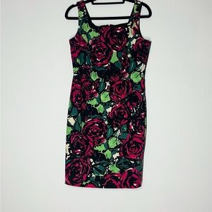 Cleo Pink Sheath Mini Dress Cocktail